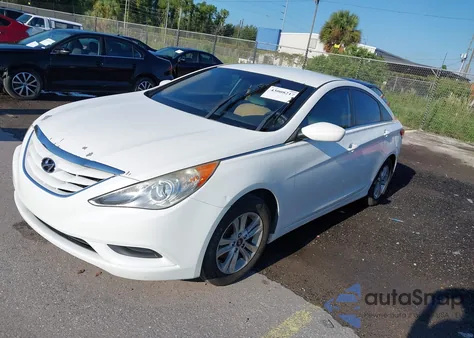 2012 Hyundai Sonata Gls из США, поврежденный, VIN 5NPEB4AC7CH406073